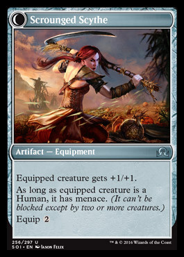 Harvest Hand | Scrounged Scythe - Shadows over Innistrad [F]