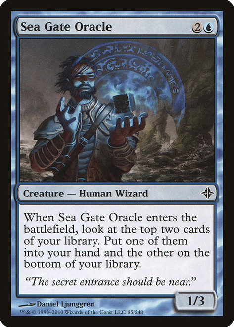 Sea Gate Oracle - Rise of the Eldrazi [F]