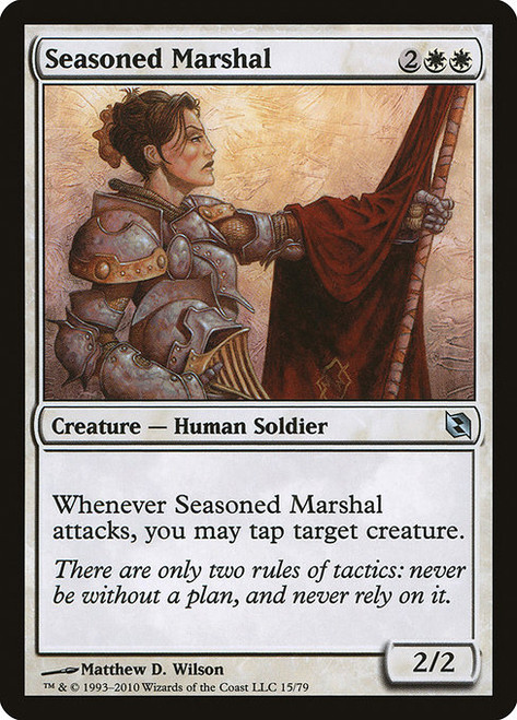 Seasoned Marshal - Duel Decks Elspeth vs Tezzeret