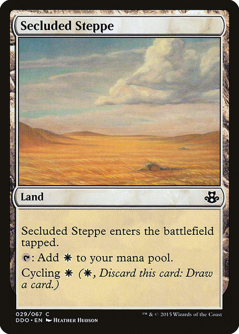 Secluded Steppe - Duel Decks Elspeth vs Kiora