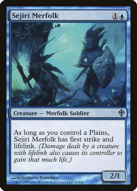 Sejiri Merfolk - Worldwake
