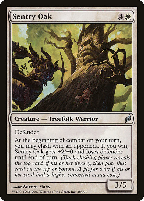Sentry Oak - Lorwyn