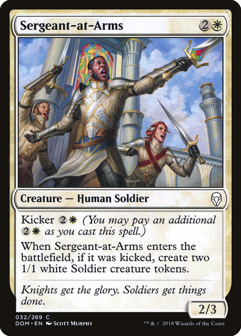 Sergeant-at-Arms - Dominaria [F]