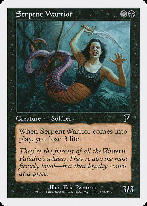 Serpent Warrior - 7th Edition