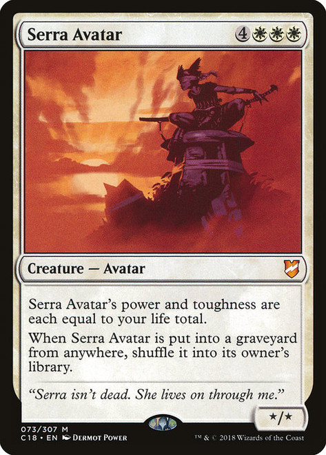 Serra Avatar - Commander 2018