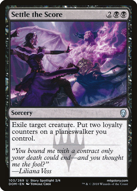 Settle the Score - Dominaria