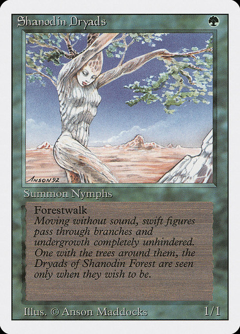 Shanodin Dryads - Revised