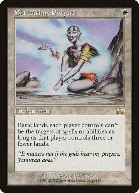 Sheltering Prayers - Prophecy [F]
