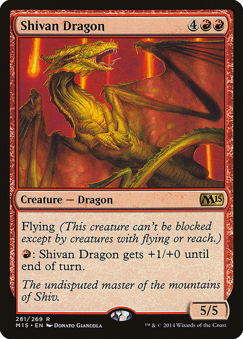 Shivan Dragon - M15