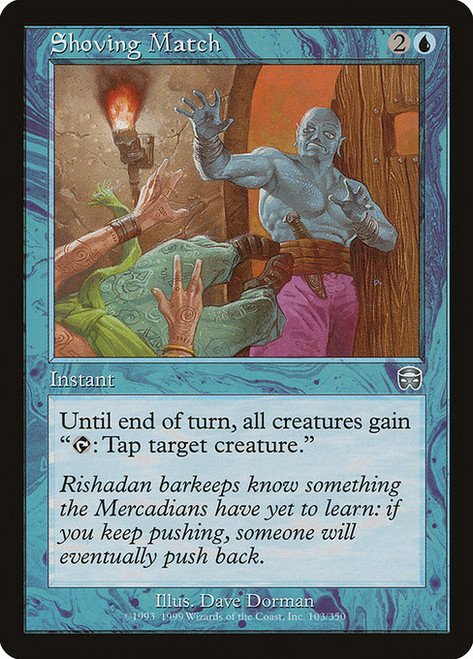 Shoving Match - Mercadian Masques