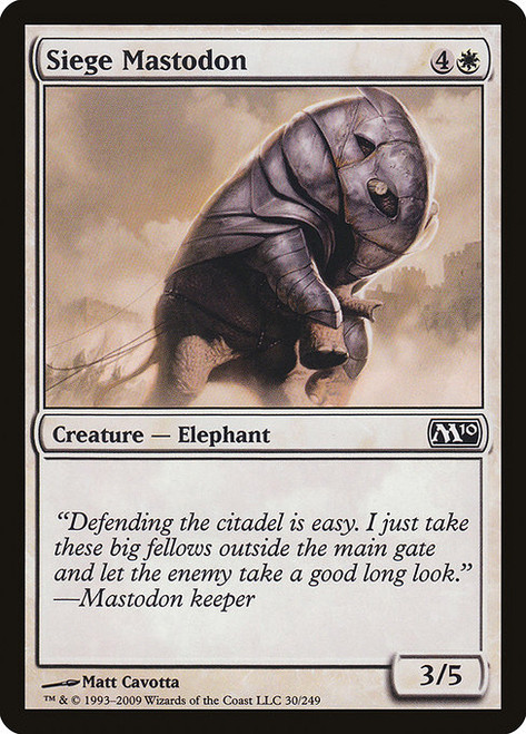 Siege Mastodon - M10 [F]