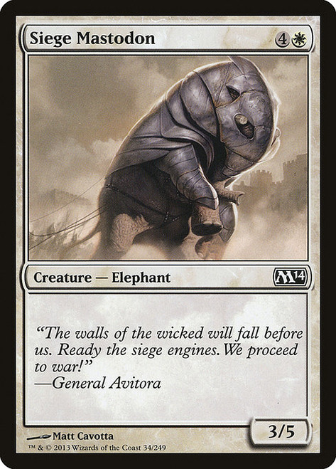 Siege Mastodon - M14