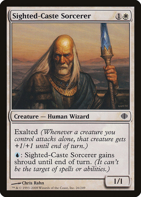 Sighted-Caste Sorcerer - Shards of Alara [F]
