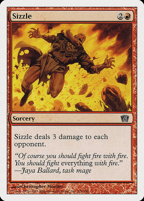 Sizzle - 8th Edition