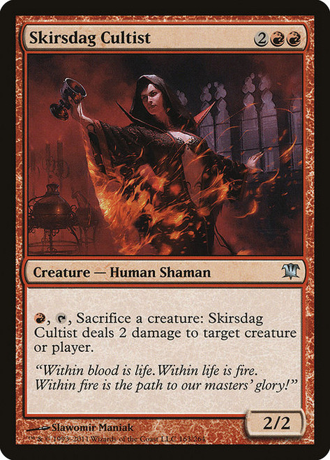 Skirsdag Cultist - Innistrad