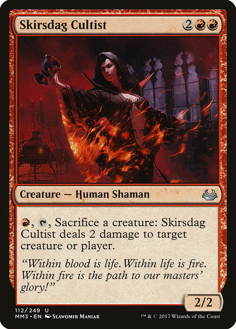 Skirsdag Cultist - Modern Masters 2017 [F]