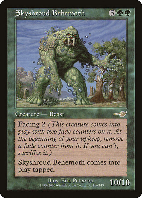 Skyshroud Behemoth - Nemesis