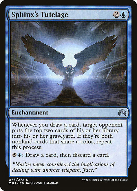 Sphinx's Tutelage - Magic Origins