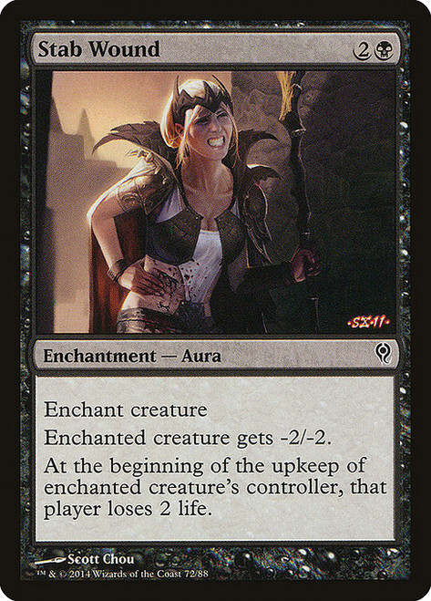 Stab Wound - Duel Decks Jace vs Vraska