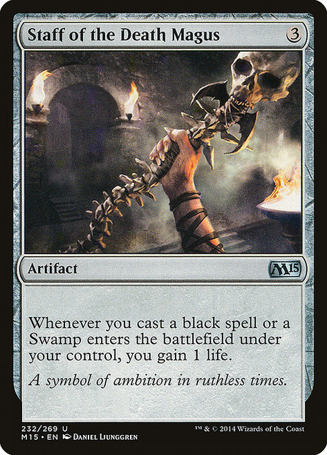 Staff of the Death Magus - M15