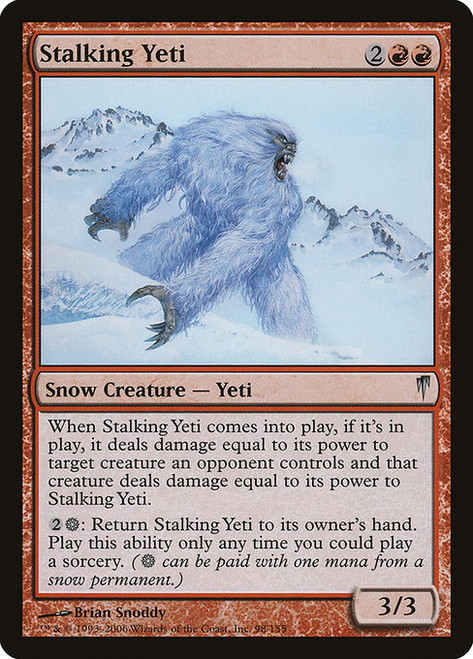 Stalking Yeti - Coldsnap [F]