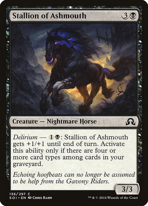 Stallion of Ashmouth - Shadows over Innistrad