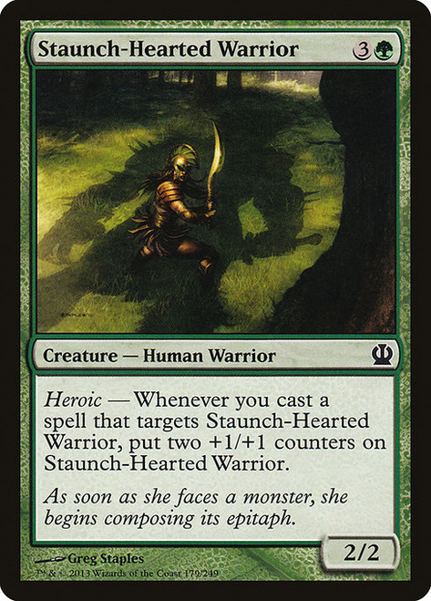Staunch-Hearted Warrior - Theros