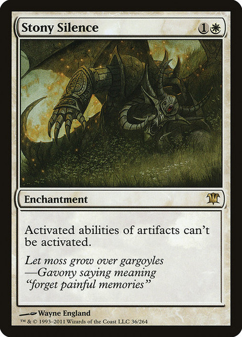 Stony Silence - Innistrad