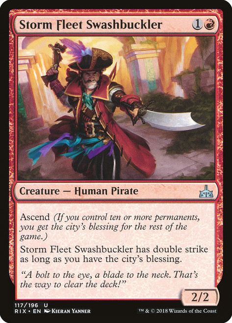Storm Fleet Swashbuckler - Rivals of Ixalan