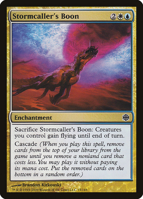 Stormcaller's Boon - Alara Reborn [F]