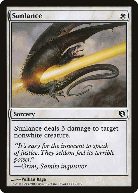 Sunlance - Duel Decks Elspeth vs Tezzeret