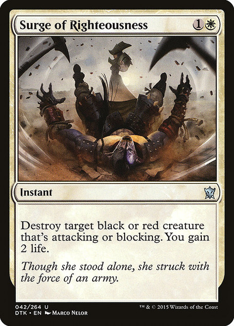 Surge of Righteousness - Dragons of Tarkir