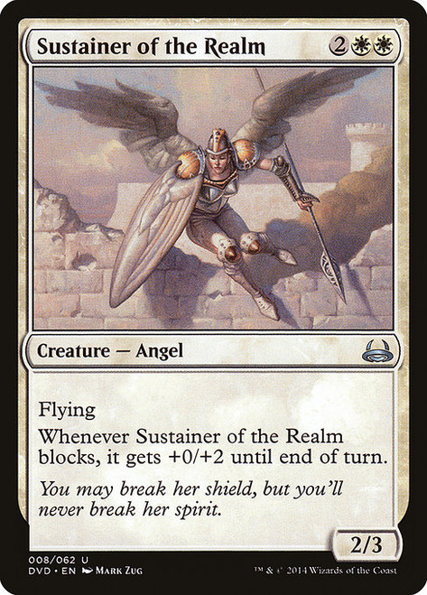 Sustainer of the Realm - Duel Decks Anthology Divine vs Demonic
