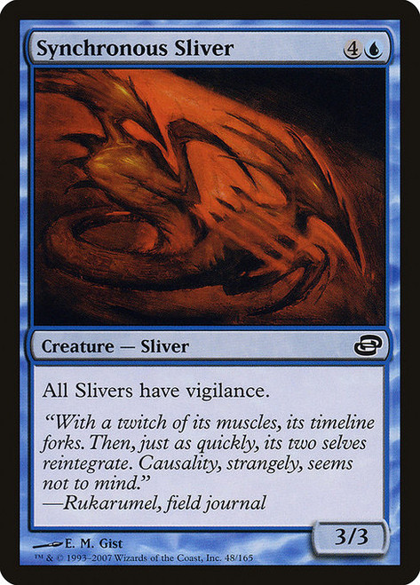 Synchronous Sliver - Planar Chaos