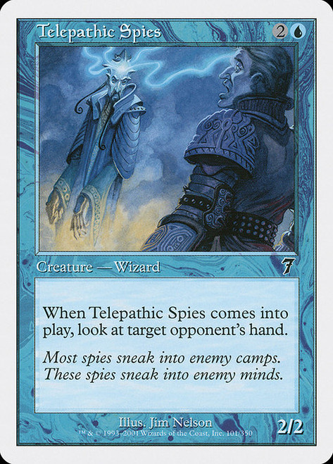 Telepathic Spies - 7th Edition