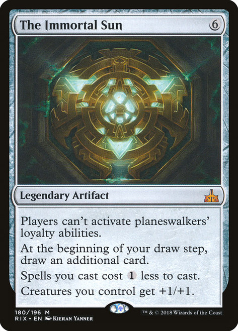 The Immortal Sun - Rivals of Ixalan [F]