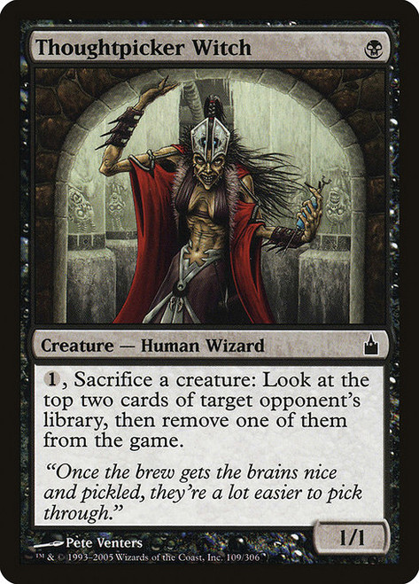 Thoughtpicker Witch - Ravnica