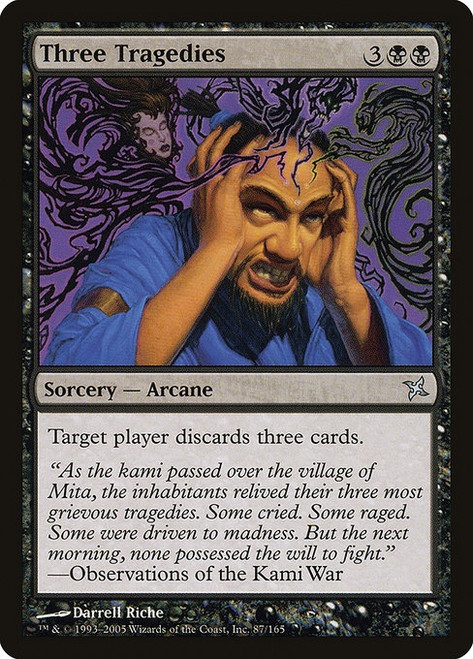 Three Tragedies - Betrayers of Kamigawa