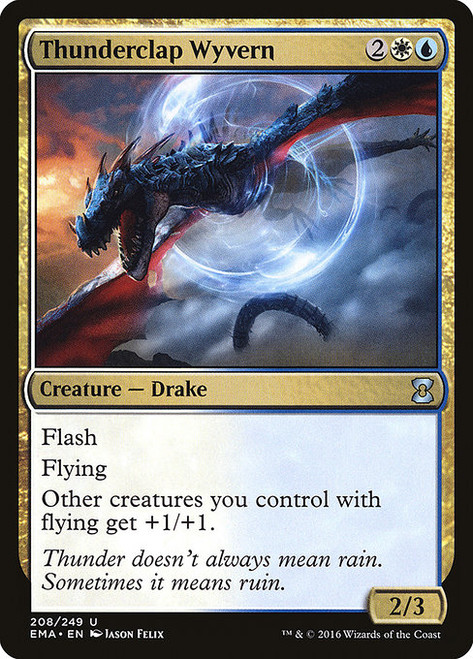 Thunderclap Wyvern - Eternal Masters