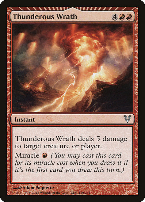 Thunderous Wrath - Avacyn Restored