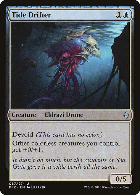 Tide Drifter - Battle for Zendikar
