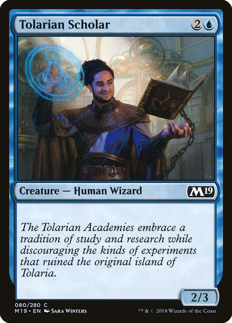 Tolarian Scholar - M19