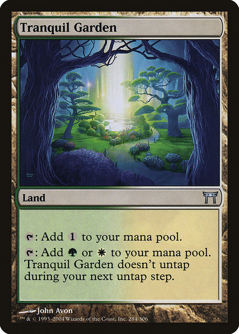 Tranquil Garden - Champions of Kamigawa