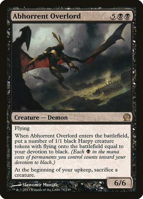 Abhorrent Overlord - Theros [F]