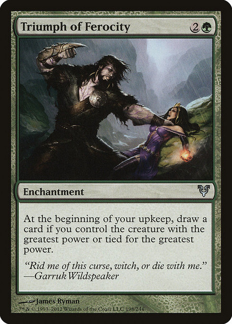 Triumph of Ferocity - Avacyn Restored