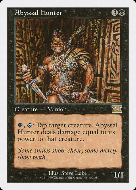 Abyssal Hunter - 6th Edition