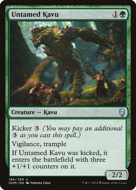 Untamed Kavu - Dominaria