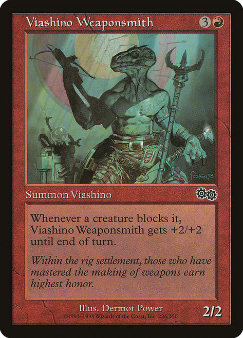 Viashino Weaponsmith - Urzas Saga