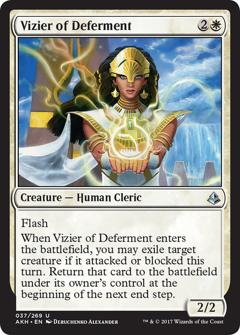Vizier of Deferment - Amonkhet [F]