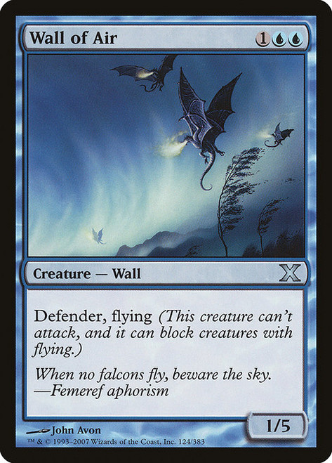Wall of Air - 10th Edition